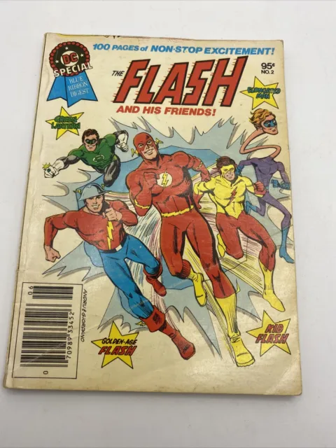 Best Of Dc Comics Blue Ribbon Digest - #2 The Flash And His Friends  -   1980