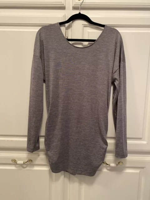 Lucy Manifest Long Sleeve Tunic Gray NWOT Size Medium