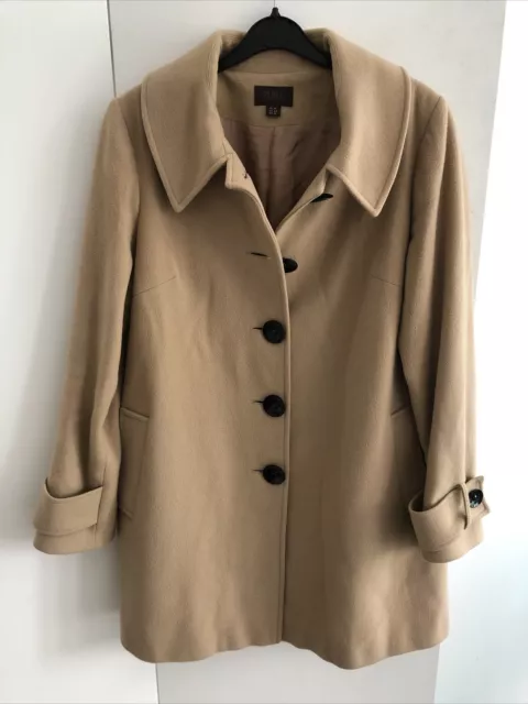 Pure collection camel shop coat