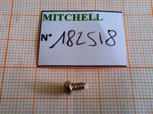 3 Vis De Pick-up Noires Pour Moulinet Mitchell 306 Pro – Pièce De Rechange 83655 (Fabriqué En France)
