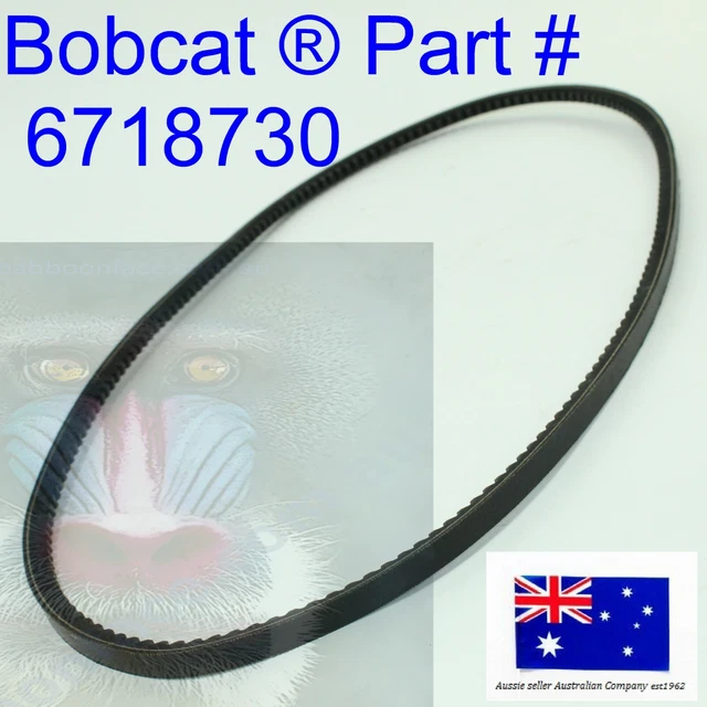 FITS BOBCAT COOLING Fan Belt 6718730 773 S150 S160 S175 S185 S205 T180
