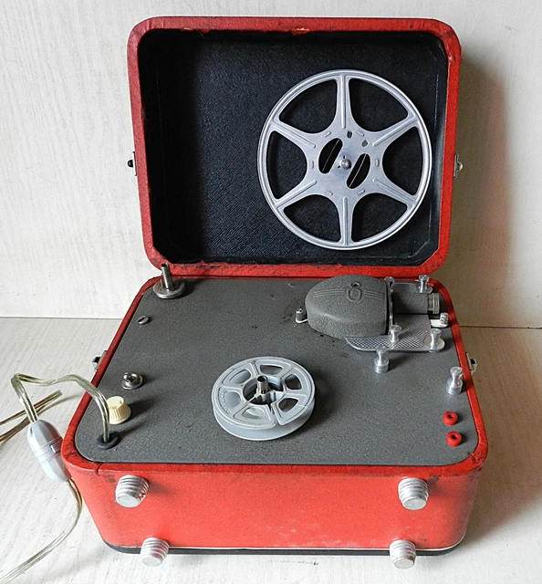 Projecteur De Diapos Ancien Malik 301 Selectron - Passe-vues Conférencier En Valise - Fonctionnel
