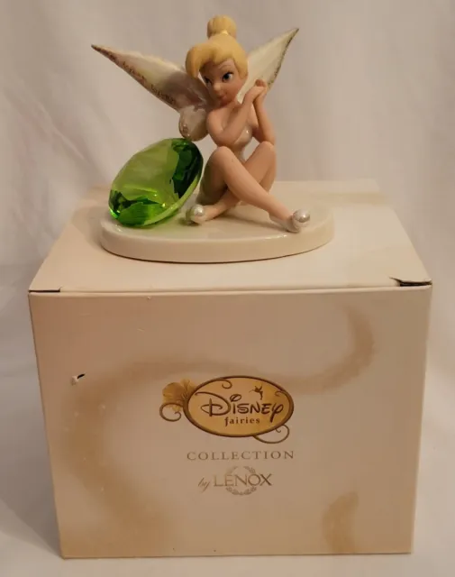 Disney Fairies Collection by Lenox Tink’s Glittery Gift August Tinker Bell New