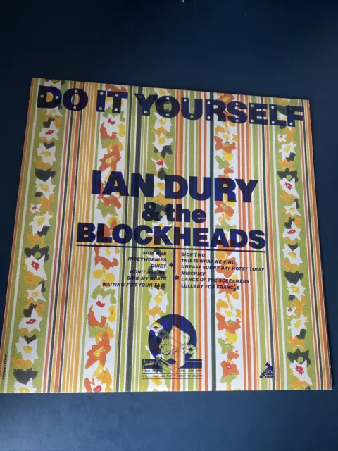 Ian Dury & The Blockheads - Do It Yourself Abum  - Vinyl LP 1979 Record