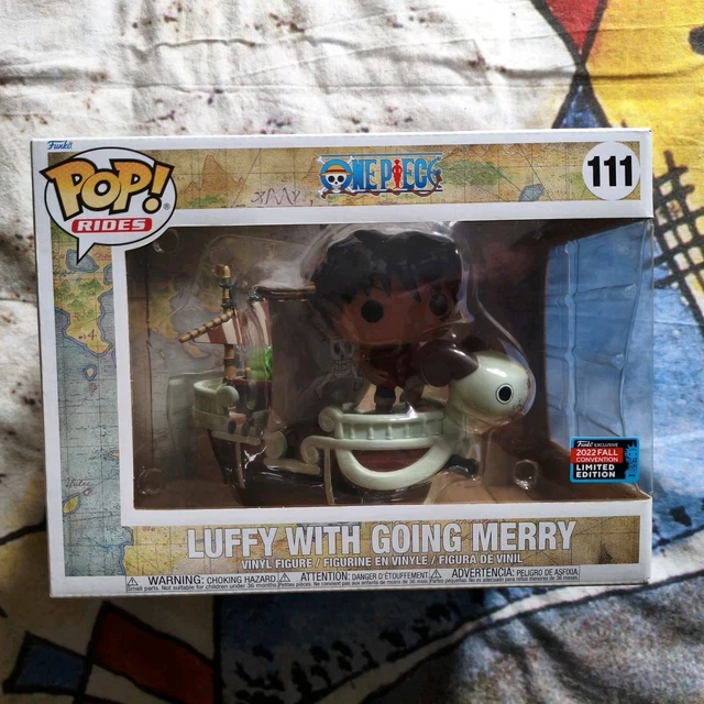 FUNKO POP! RIDES Luffy with Going Merry #111 One Piece NYCC 2022 Rare Vaulted EUR 99,99 - ES