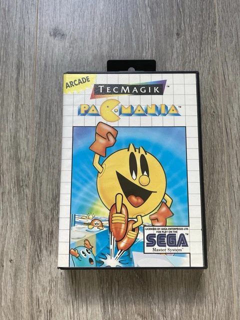 PAC-MANIA Sur Sega Master System - Jeu PAL 1992 - Manuel Inclus - Bon état