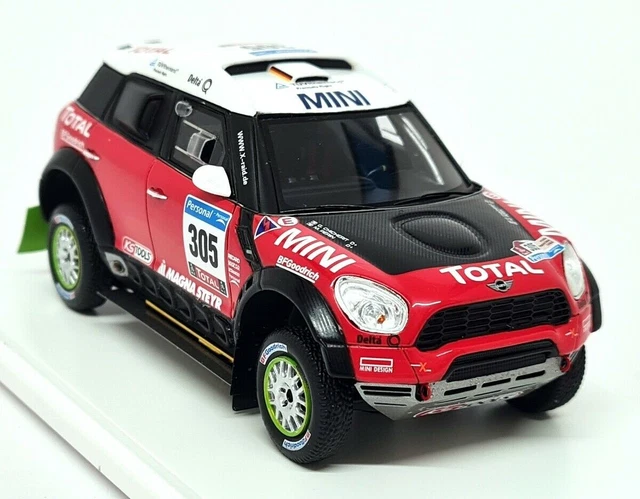 TSM Mini Countryman ALL4 Racing #305 - 2ème Place Dakar Rally 2012 - 1/43 TSM144343