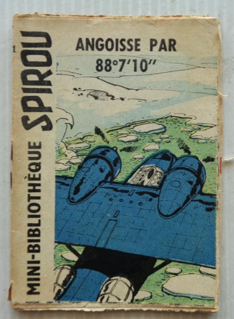 Mini Story No 51 Worry By 88° 7' 10 " Spirou No 1192 Piroton 1961