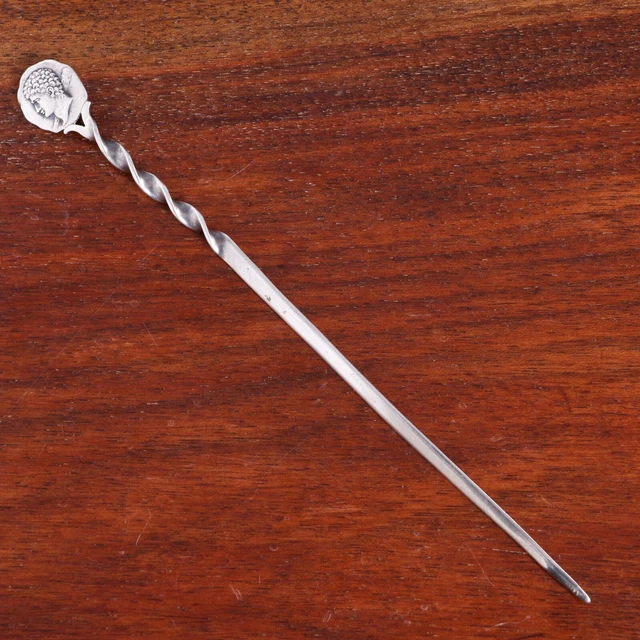 Howard Sterling Co Neoclassical Sterling Silver Skewer / Bookmark Etruscan Theme
