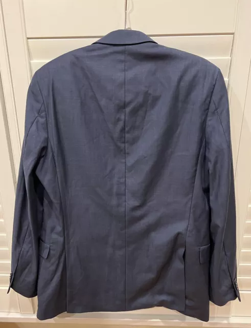 TOMMY HILFIGER MENS Sz 38L 100% Soft Worsted Wool Suit Jacket/Blazer ...
