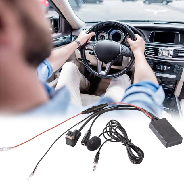 Bluetooth AUX Cable Aux Receiver Adapter For Pioneer IP-BUS Port ABS Plastic