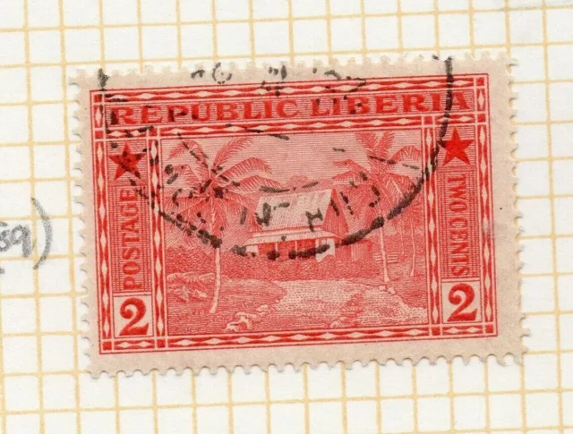 Liberia 1915 Early Issue Fine Used 2c. NW-175257