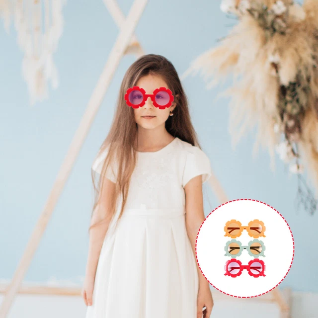3 paia occhiali da sole pz piccola novità festa occhiali da sole bambini grandi