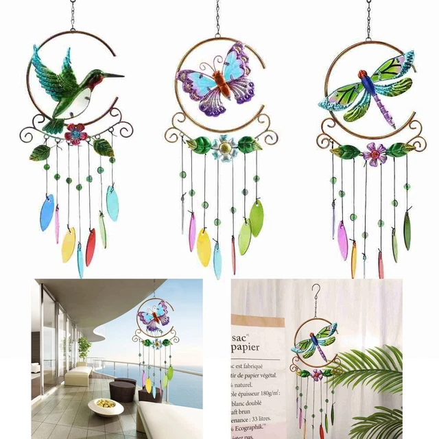 de cour Pendentif Cloche Carillons éoliens Ornement suspendu Décor de jardin