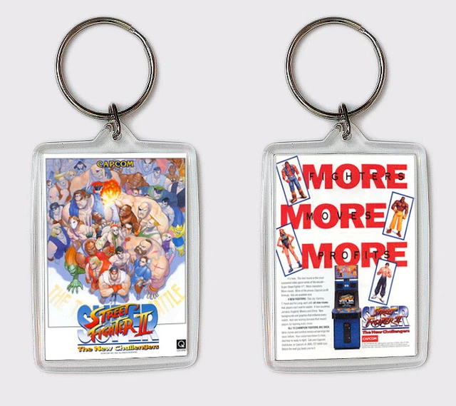 Acheter Porte-clés vierge Spiderwebs Street Fighter Super Street Fighter Ii X Turn