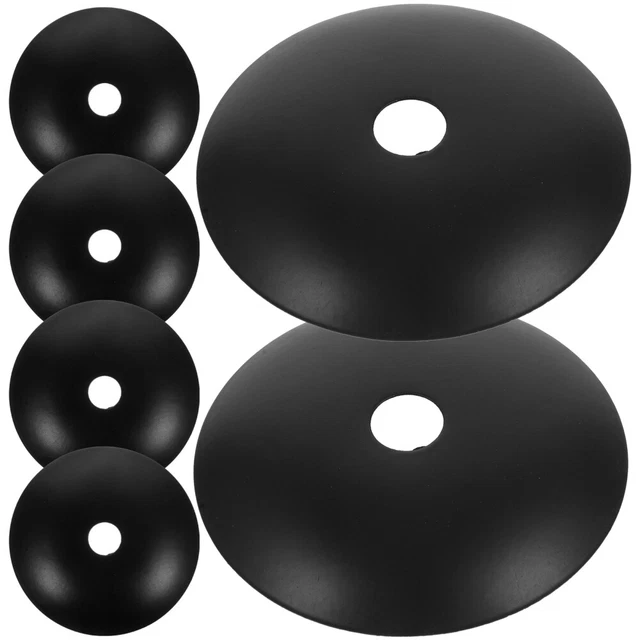 6 Pcs Chandelier Base Tray Accessory Tray Metal Chandeliers UFO 10