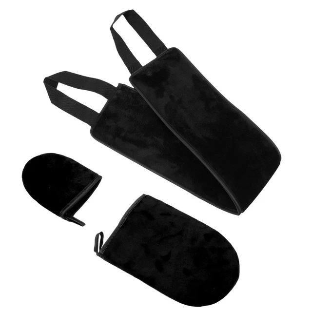 3 piezas Kit aplicador curtido medio guantes auto curtido