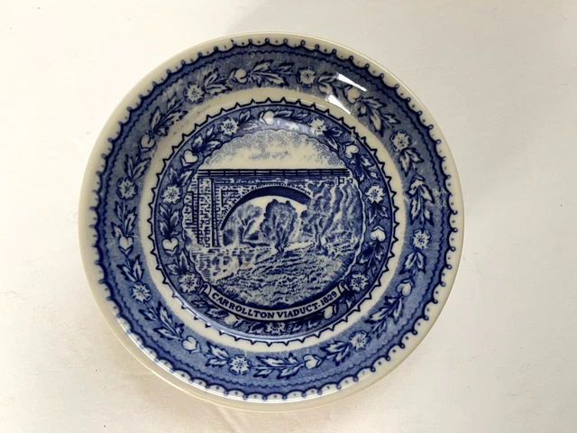 Vintage Baltimore and Ohio Railroad Centenary Scammell's Lamberton Fruit Bowl