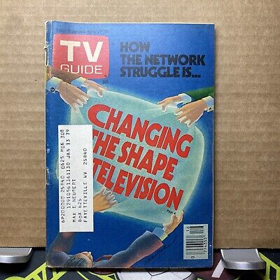 TV Guide April 22-28 1978 Changing the Shape of Television. Maine  edition.