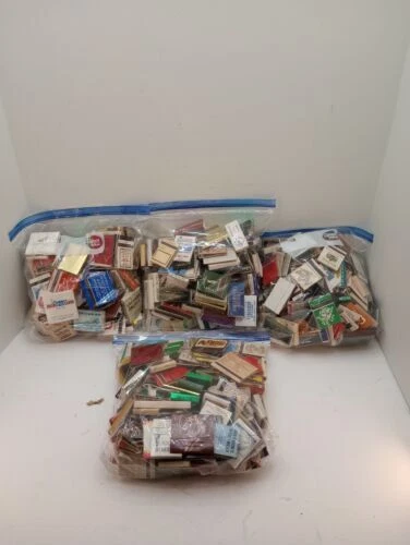 Vtg Matchbooks Lot Restaurants, Casinos, Hotels, Etc, 5.7 Lbs. (564) Books