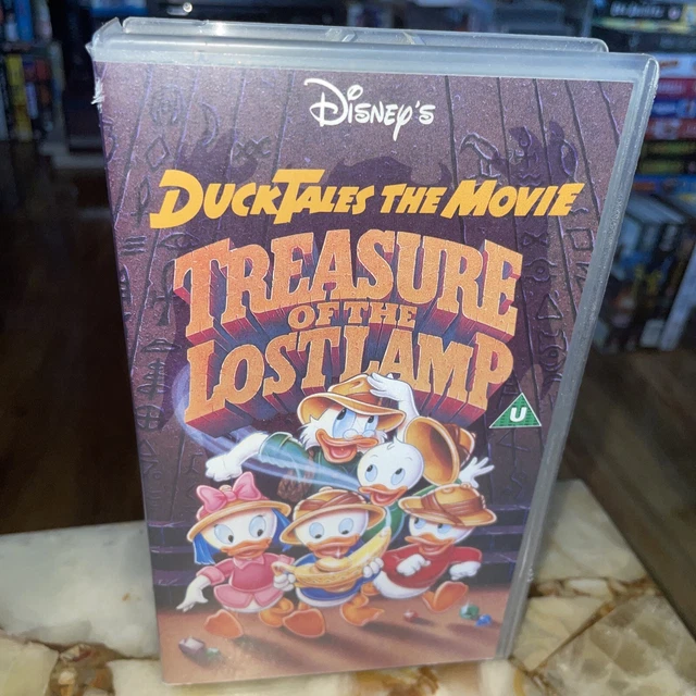 DISNEY DUCKTALES THE Movie Treasure of the Lost Lamp {VHS} 1990 - D ...