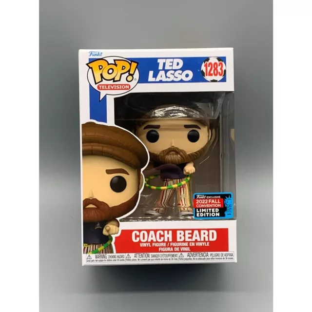 Funko Pop! #1283 Coach Beard Ted Lasso 2022 Nycc Exclusive