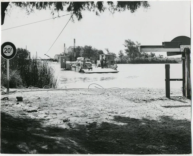 PHOTO ARGENTIQUE BAC du Sauvage Camargue 1956 EUR 70,00 PicClick FR