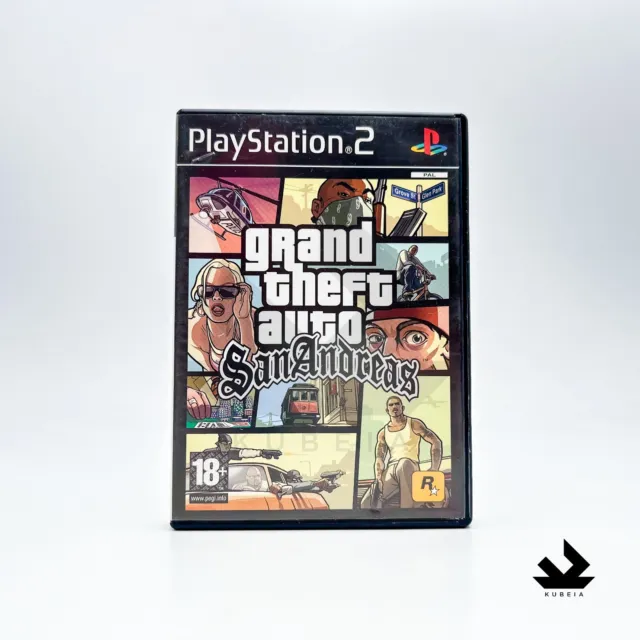 Grand Theft Auto GTA San Andreas 🎮 Sony Playstation 2 PS2 🇮🇹 ITALIANO PAL