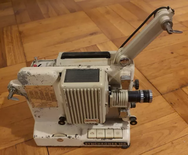 Proyector de película NORIS Synchromat Plank 8 mm