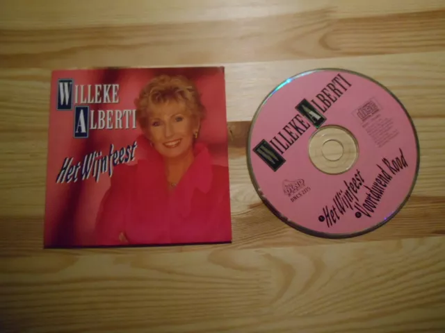 CD Schlager Willeke Alberti - Het Wijnfeest (2 Song) DINO MUSIC