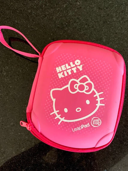 HELLO KITTY LeapFrog Leap Pad 1, 2, or 3 Explorer Carrying Case GREAT CONDITION!