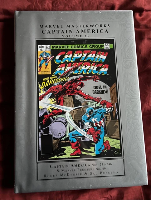 Marvel Masterworks Captain America Vol 13 New Sealed Hardcover Falcon Daredevil