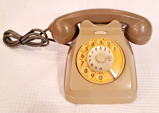 ANTICO TELEFONO BACHELITE A DISCO ROTELLA FUNZIONANTE (N. Oggetto ANTICO TELEFONO BACHELITE A DISCO ROTELLA FUNZIONANTE (N. Oggetto