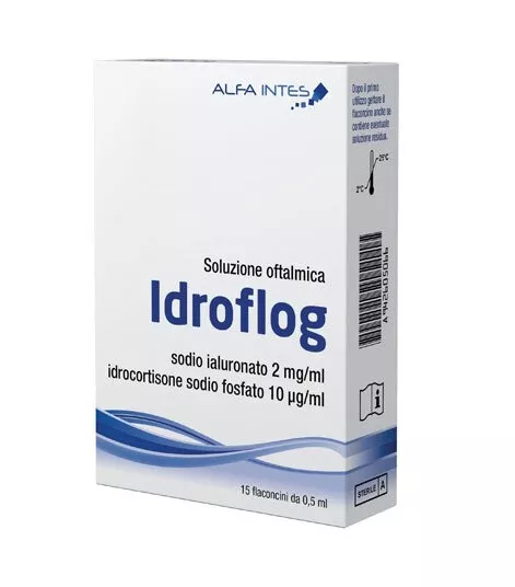 Idroflog Soluzione Oftalmica 15 Flaconcini Monodose