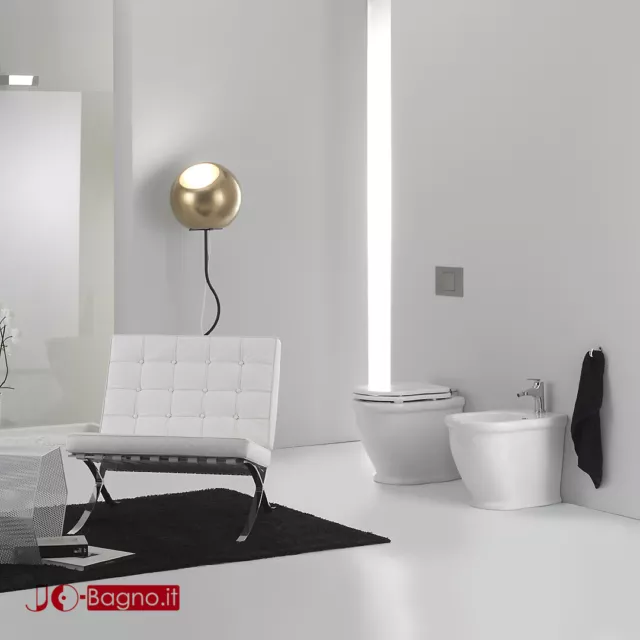 Sanitari Bagno 54X35 a Terra Filo muro Classici TIME GSG 2