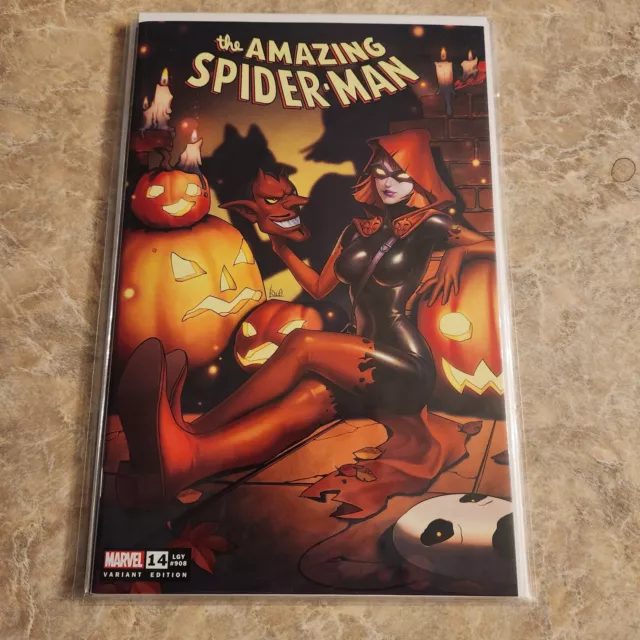 🕷🔥The Amazing Spider-Man #14 Variant Hallows’ Eve! LGY 908🔥🕷Variant Edition