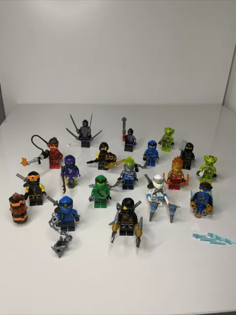 Lego Ninjago Minifigures Bundle Job Lot - Garmadon Cole Jay Kai Lloyd Zane Lasha