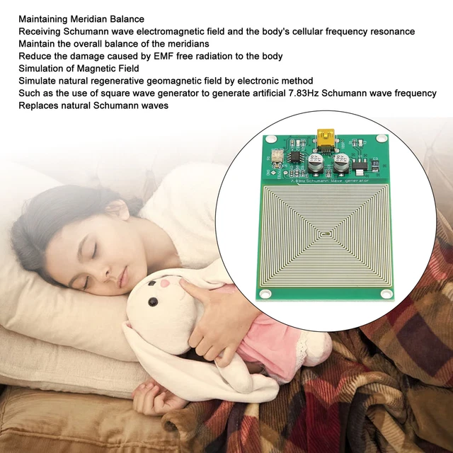 XIXIYAN Dc 12V 1.0A Fm783 Schumann Wave 7.83Hz Générateur D'Impulsions Ultra-Basse Fréquence
