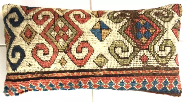 Antike Kissen Nomaden Retro Moghan Teppich Kaukasus Antique Caucasus Rug Pillow