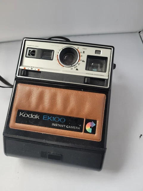 old kodak polaroid camera