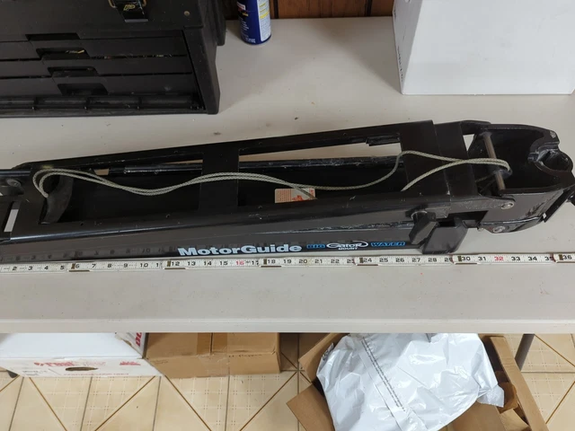 30+" MotorGuide Gator Mount "Big Water" Trolling Motor Bow Tilt Bracket 60 Shaft