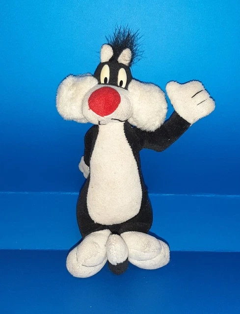 Peluche Chat Sylvester Déguisé En Peter Pan - City Chix 34 Cm - Occasion TBE