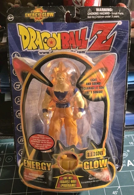 VINTAGE DRAGON BALL Z SS3 GOKU Energy Glow Irwin Toy Action