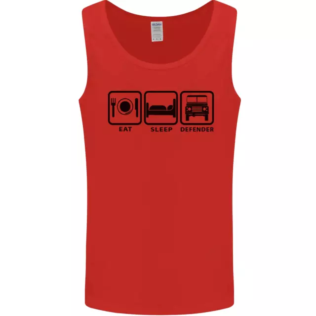 Gilet da uomo Eat Sleep 4X4 Off Road auto da strada 4