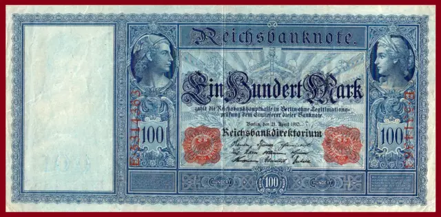 Reich Aleman - 100 Marks 1910 - Ebc - Gran Billete - Autentico 100% - Escaso Asi