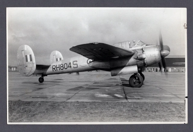 Bristol Brigand Rh804 S Large Original Photo Raf Royal Air Force