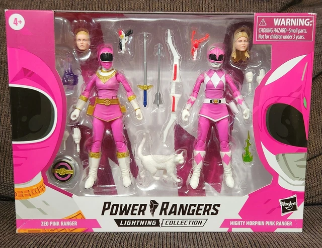 Pink Ranger 90 POWER RANGERS LIGHTNING Collection Zeo Pink Ranger & MM Pink Ranger 2 ...