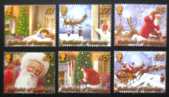 Guernsey - 2003 - Christmas - SG 1009/1014 - MNH Set