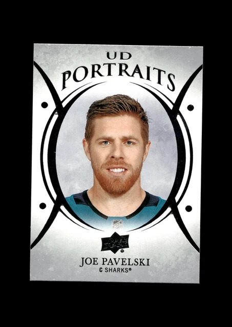 2018-19 Upper Deck Hockey Portraits #P-8 Joe Pavelski San Jose Sharks
