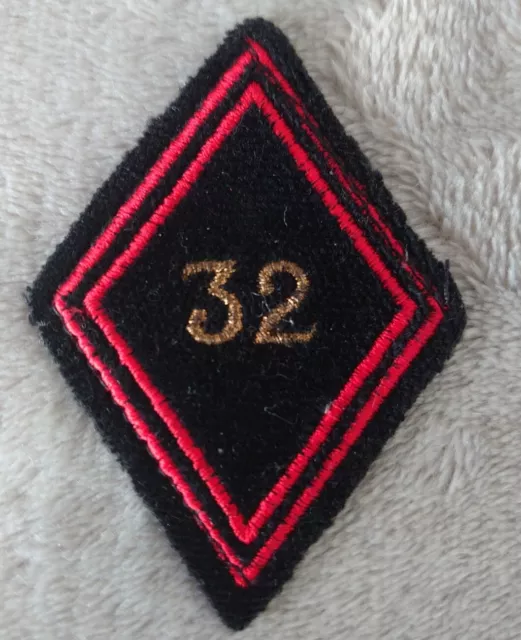 Insigne tissu / patch / écusson 32 e régiment du génie (4)